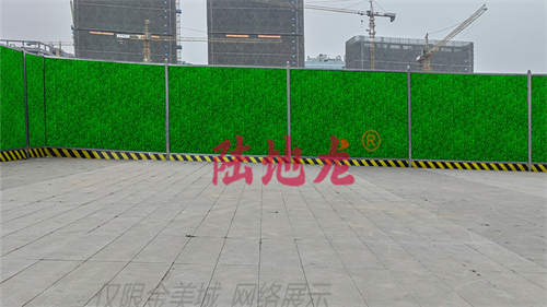 陆地龙施工围挡直销厂家能做文明施工吗？