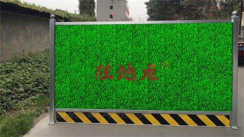 绵阳三台县乡镇道路整治工期短，成都围挡现货供应能否支持？陆地龙厂家直供案例